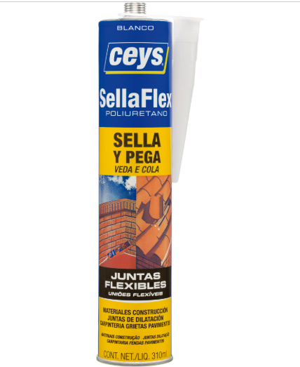 Silicona SellaFlex blanco 310ml