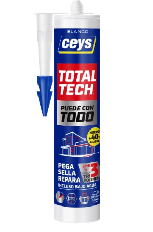 Silicona TotalTech blanco 290ml