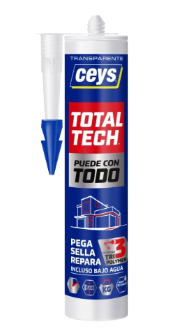 Silicona TotalTech transparente 290ml