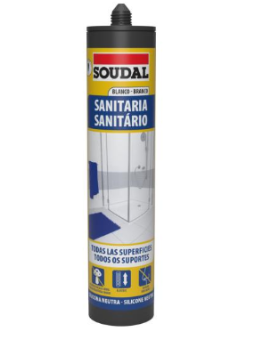 Silicona neutra sanitaria blanca 290ml