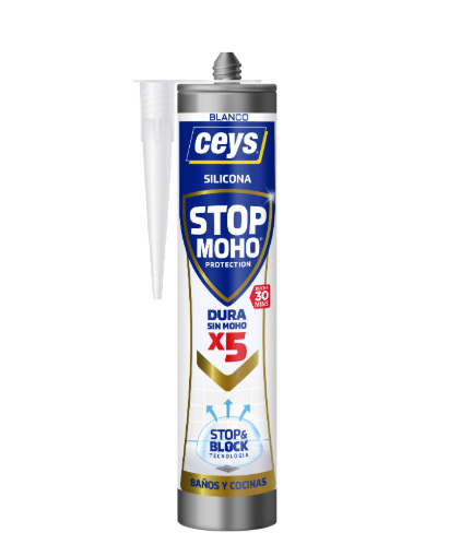 Silicona stop moho blanco 280ml