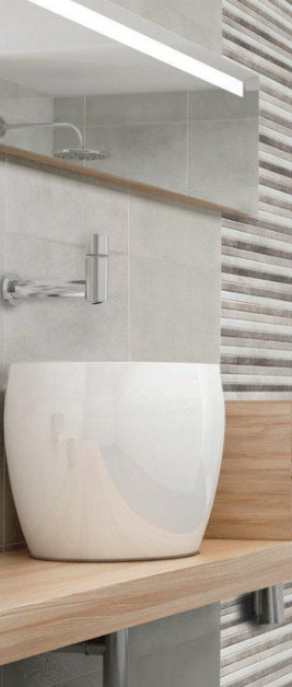 AZULEJO GRUNGE RLV GRIS 33X55 - Imagen 2